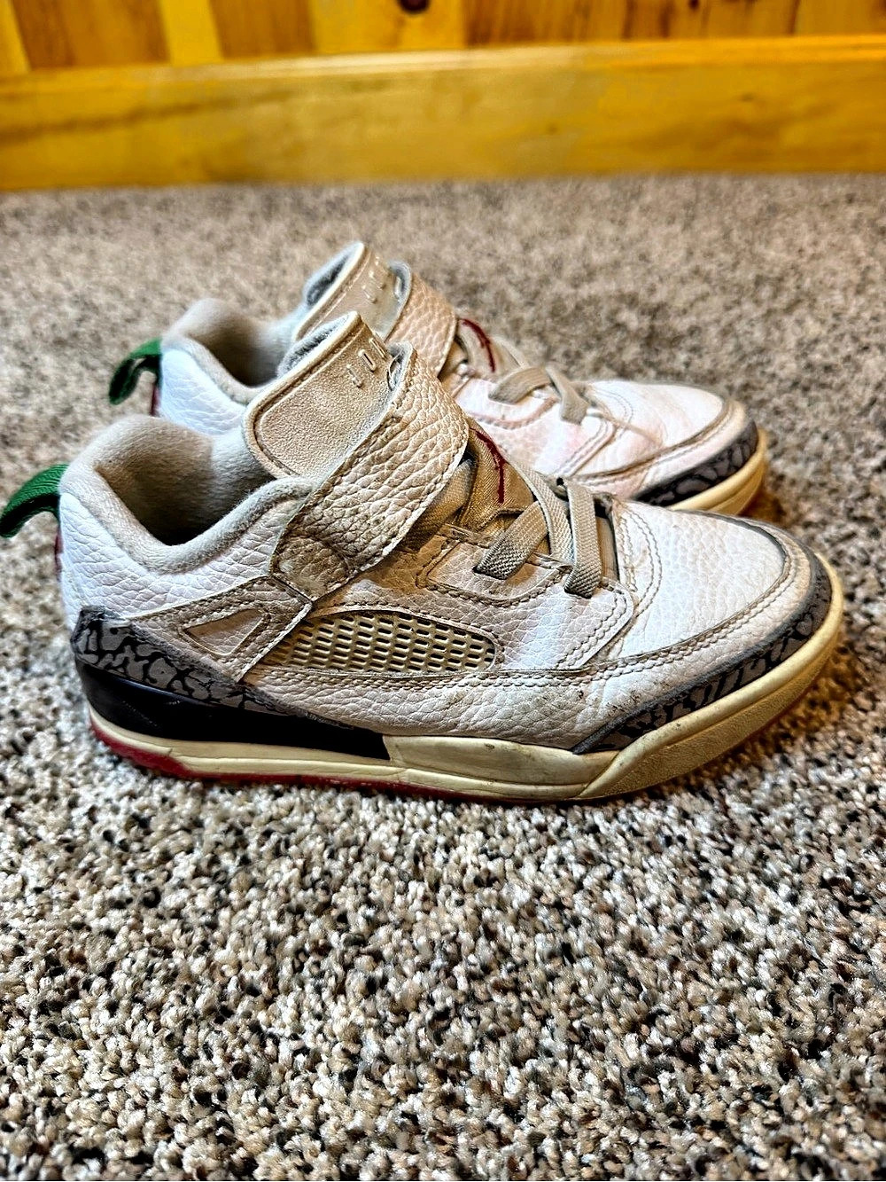 Jordan Spizike TD Kids Sneakers White & Red US 1Y